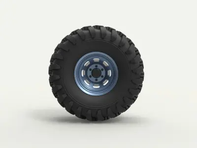 Offroad wheel 22 3D model