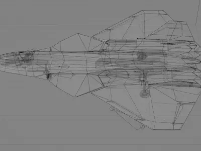 Lockheed NGAD prime Free 3D model