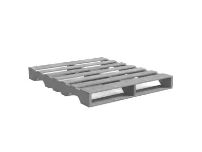DETAILED WOOD PALLET 3D MODEL 3D model
