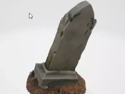 Ancient Tomb 3D model