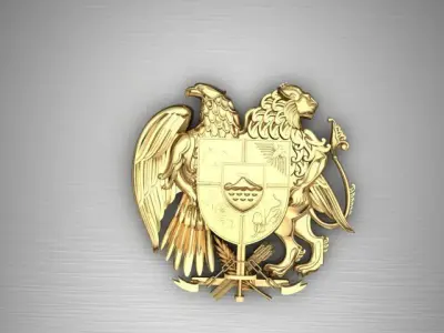 coat of arms 3D print model order