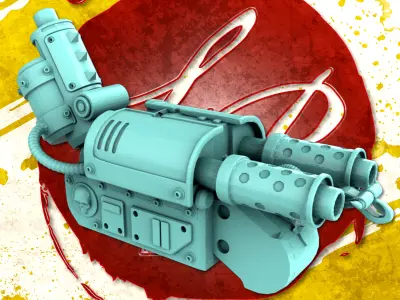 Arm and body upgrades for Covenant Mecha 3D print model