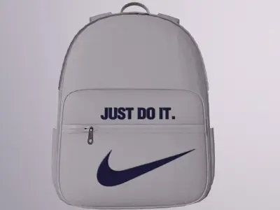 NIKE RETRO BACKPACK PBR Low-poly 3D model