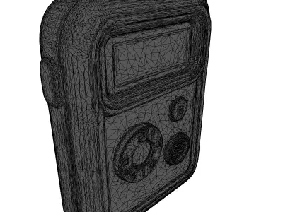 Portable Radiation Detector Device 3D model