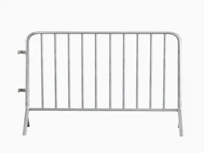 Fence Barrier 01 Low-poly 3D model