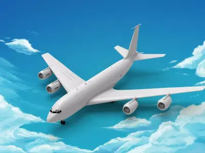 Boeing KC-135 Stratotanker 3D model get