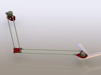 Drafter device with handle Free 3D model