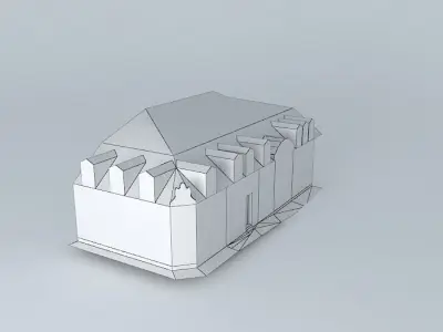 Cooperative Bank in Pilsen Free 3D model