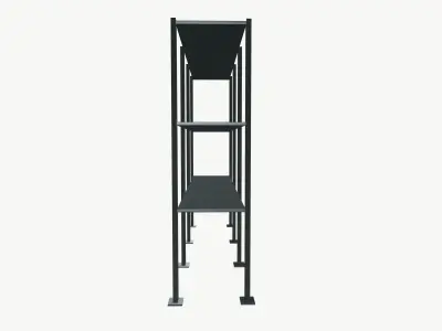 Industrial rack 3D model purchase