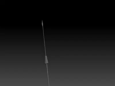 Roman Spear model 3D model