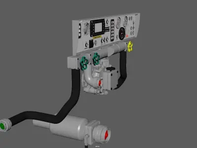 Fire Pump  3D model by f3lix-lpz