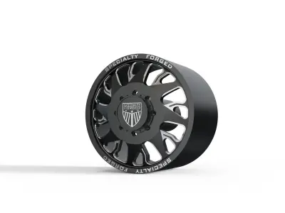FRONT SPECIALITY FORGED D033 WHEEL 3D MODEL 3D model
