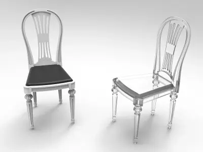 Antique Chair 3D model get