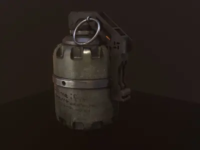 Grenade V3 3D model