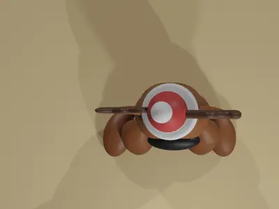 toy tedy christmas deer Free 3D model