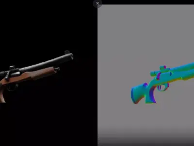 Shortgun model Free 3D model