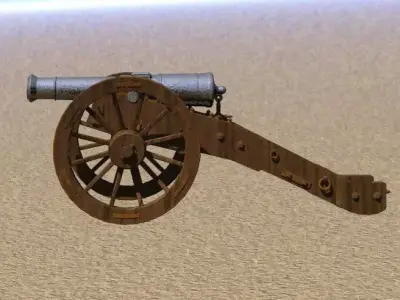 Cannon 3D print model
