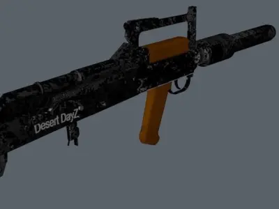 OC-14 Assault Rifle 3D model Low-poly 3D model