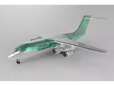 Aircraft 146 3D model