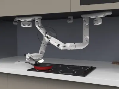 Kitchen robot Bot Chef   3D model