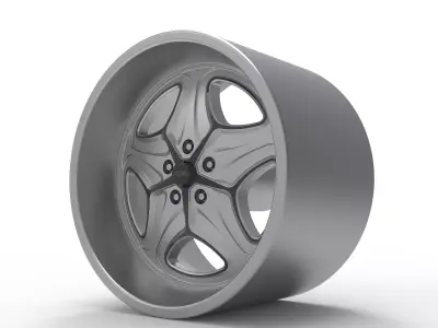 FOOSE MERLOT  WHEEL 3D PRINT MODEL  3D print model
