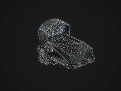  RDS VORTEX Venom 3 MOA Low-poly 3D model