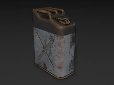 Jerrycan  Low-poly 3D model