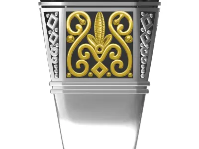 Antique-Vintage Rings 3D print model
