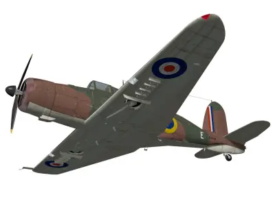 Blackburn Roc 3D model