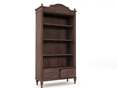 antique wardrobe Low-poly 3D model purchase