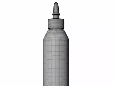 Glue bottle 3D model