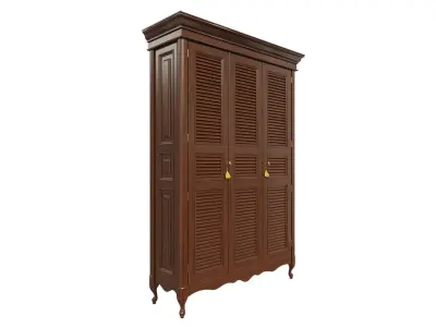 Classic cabinet 06 06 3D model