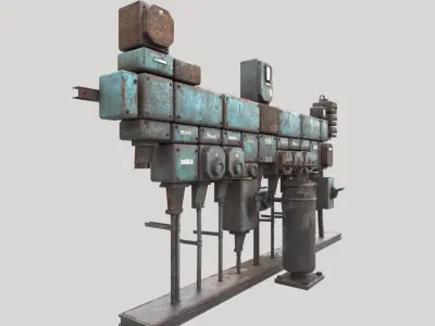 Old Fusebox 3D model
