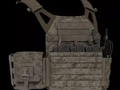 Eagle Industries SOFLCS SAW Pouch Low-poly 3D model