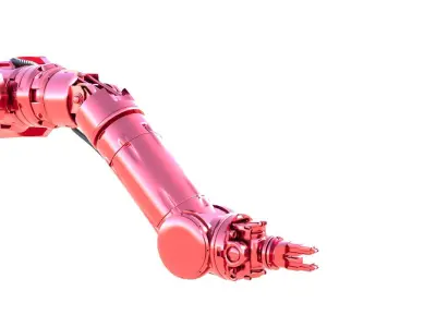 Industrial Robot Arm 3D model order