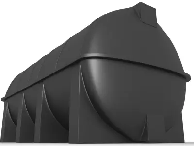 Water tank 3D model get