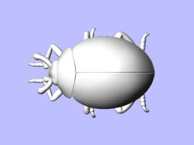 Ladybug Free 3D model purchase