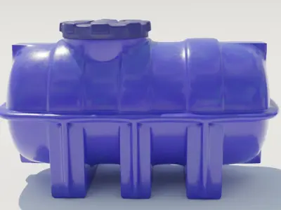 Water Tank 3D model shop