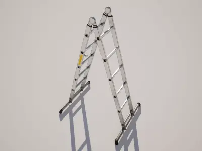  Multipurpose Ladder Low-poly 3D model