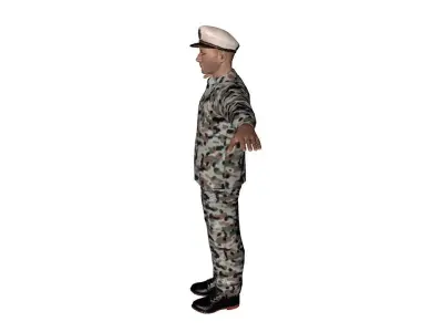 American Warrior 3D model