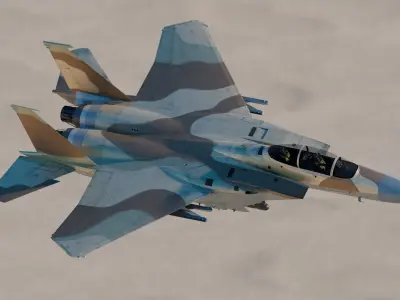 McDonnell Douglas F-15E Strike Eagle 3D model