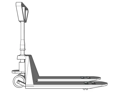 Hand Pallet Truck 3D print model