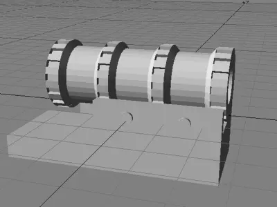 Cannon - Ottoman Bombard 3D model