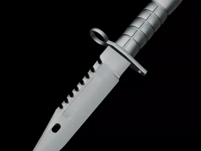 M9 Bayonet Knife 3D print model