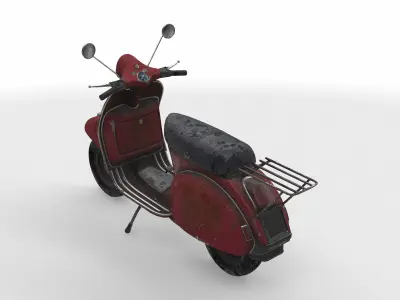 scooter 01 3D model