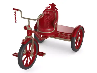 Convertible Tricycle 3D model purchase