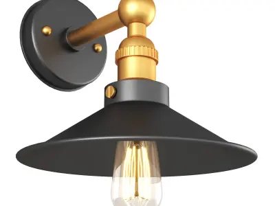 Wall light 02 3D model