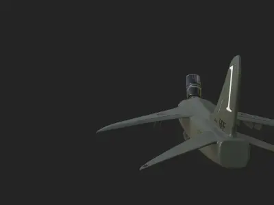 Harrier Style Aircraft 3D model