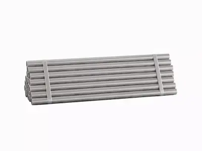 Industrial Pipes 04 3D model