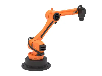 Industrial Robot 01 3D model purchase
